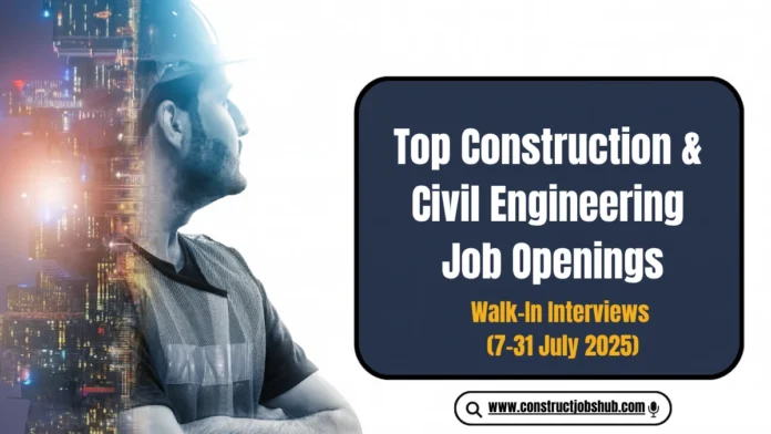 Civil Engineering Job Openings